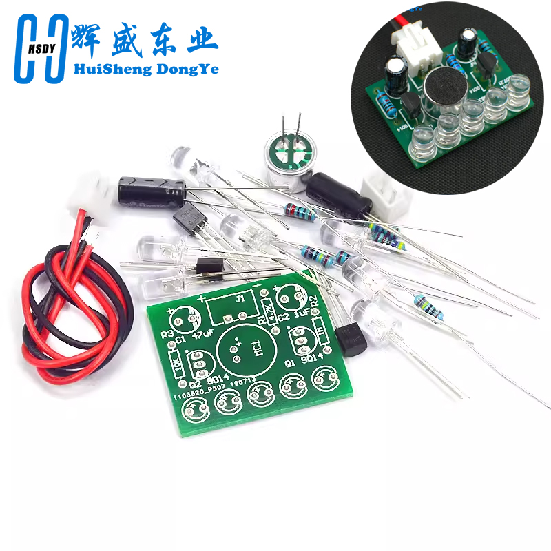 Diy Electronics Learning Kit - 3 V-5.5 V 音声起動制御ランプ LED メロディライトモジュール