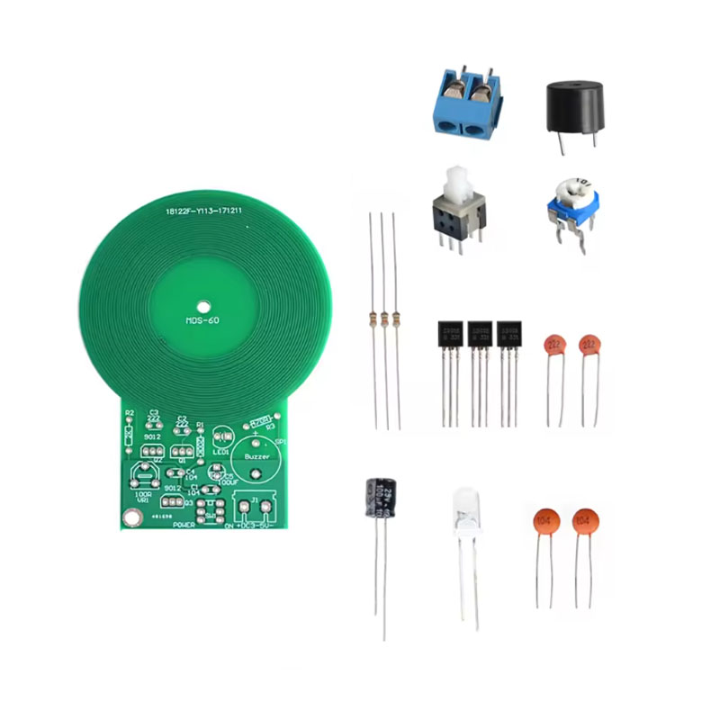 Diy Electronics Kits For Beginners - 金属探知機 DIY キット非接触電子センサーモジュール、初心者向けのはんだ付け練習プロジェクト、3V-5V DC