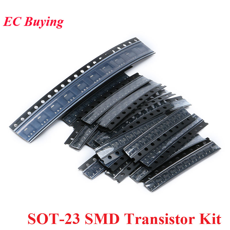 Mosfet Transistor Set - 5 セット/1 セット SOT-23 SMD トランジスタキット