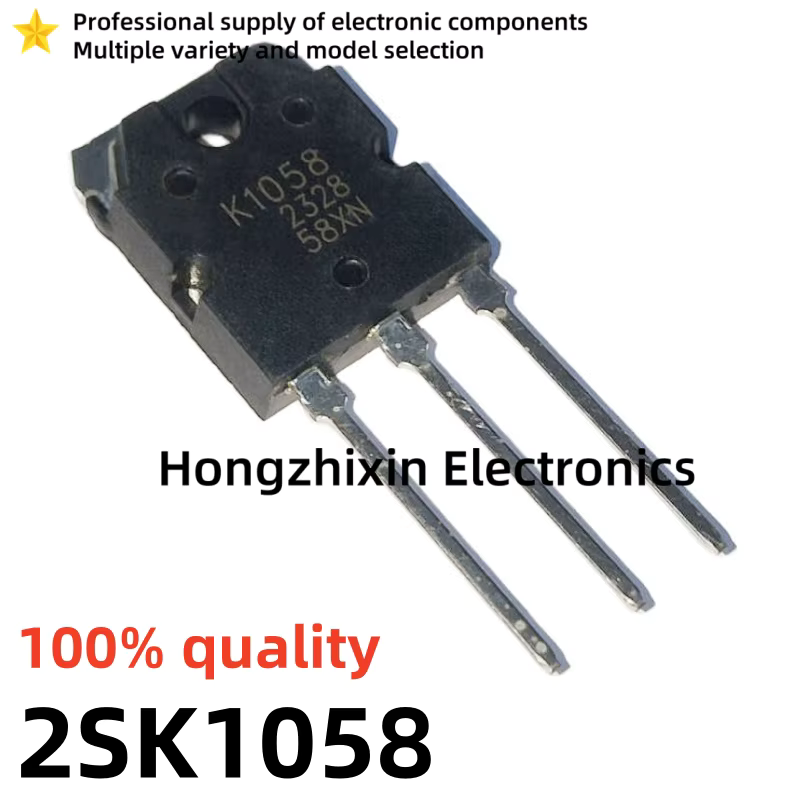 Mosfet Transistor Set - 10 個新しい 100% 品質 2SK1058 K1058