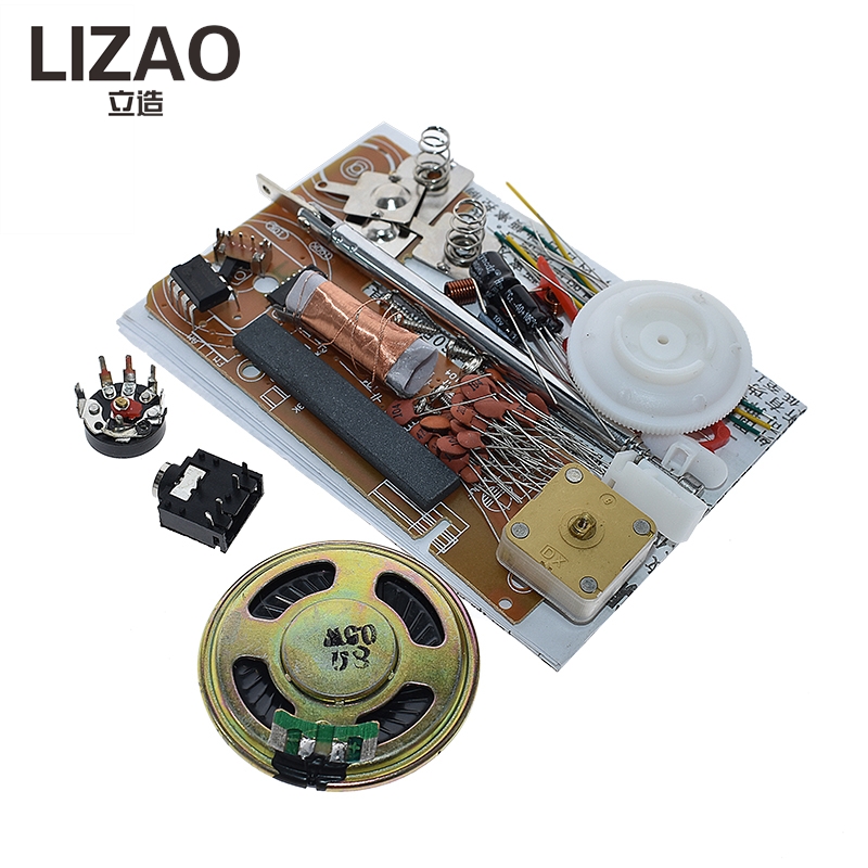 Diy Electronics Kits For Beginners - LIZAO CF210SP FM AMラジオキット、初心者向けDIY組み立てはんだ付け練習電子教育キット