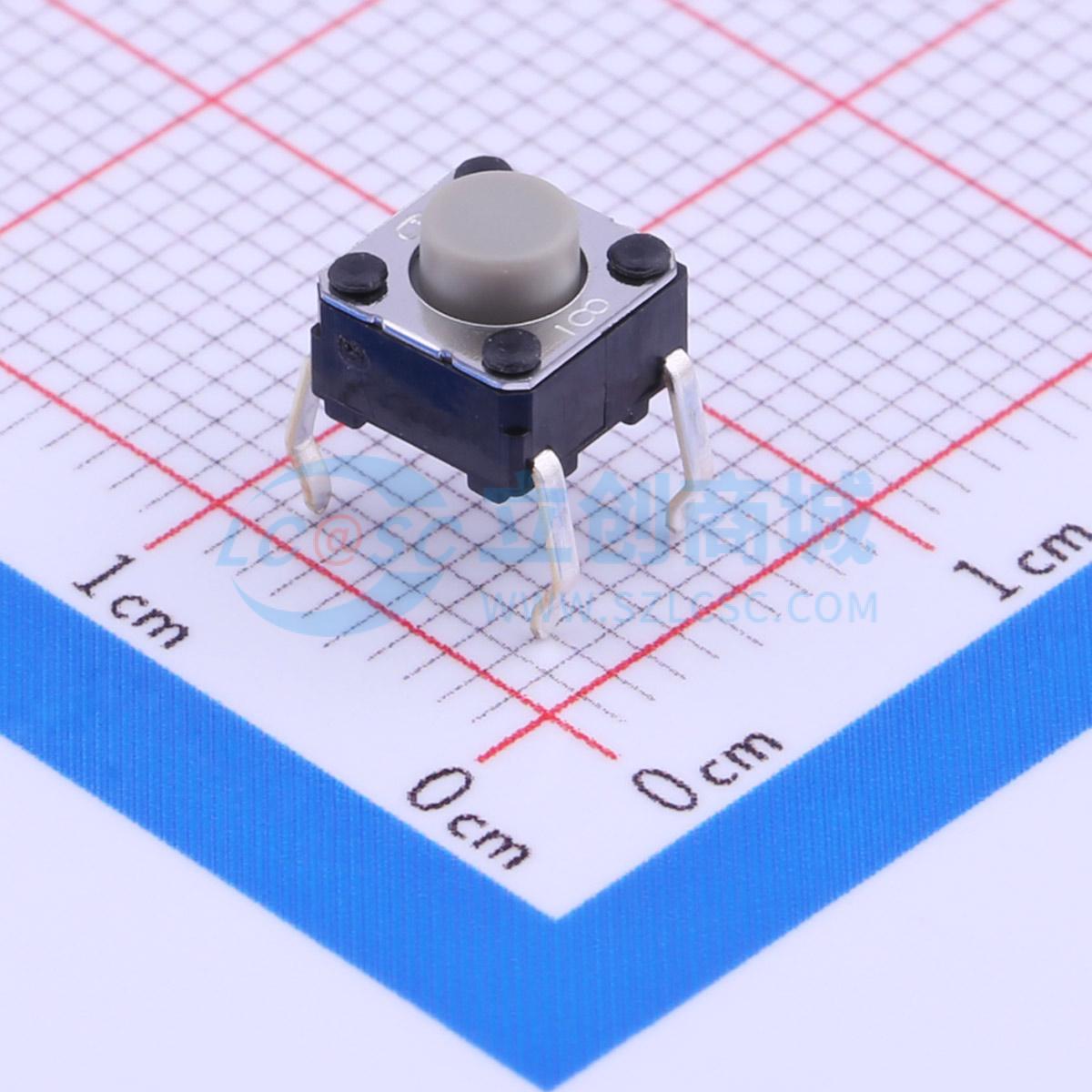Push Button Tactile - 47個 B3F-1022 -4P 6x6mm SPST 1.5N