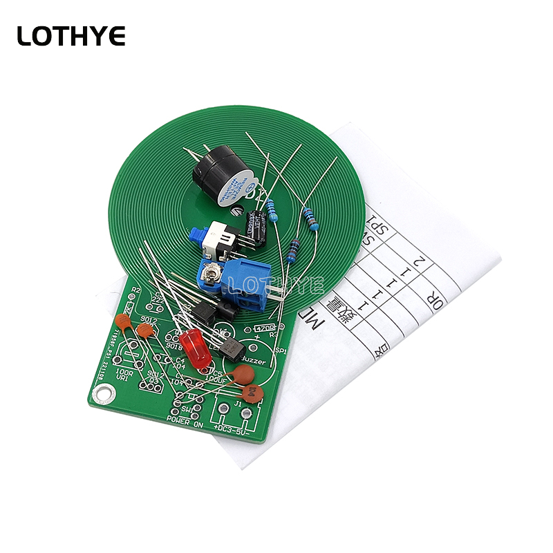 Diy Electronics Com - 電圧変換キット,金属探知機,3〜5V,60mm非接触センサー,アセンブリキット