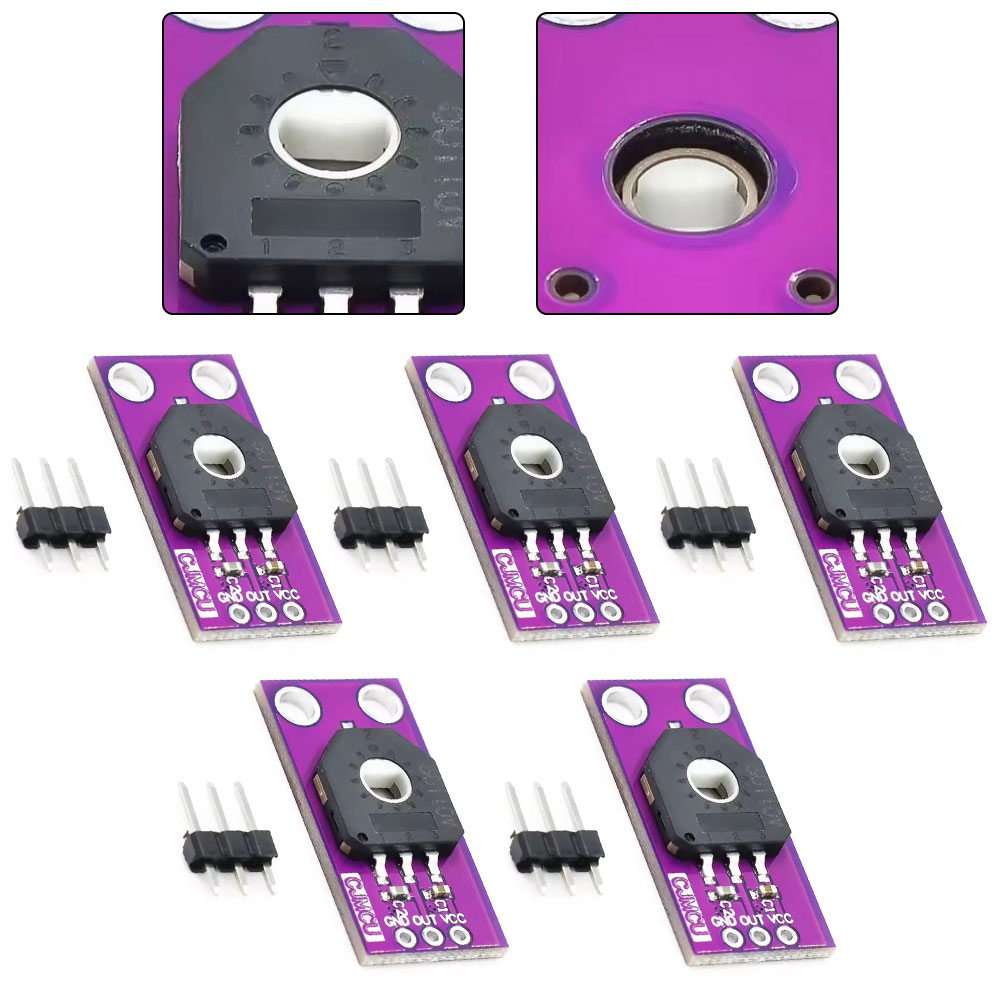 Diy Analog Electronics - 5個入り CJMCU-103 回転角度センサー 10Kオームポテンショメーター 0-333度 アナログ電圧出力