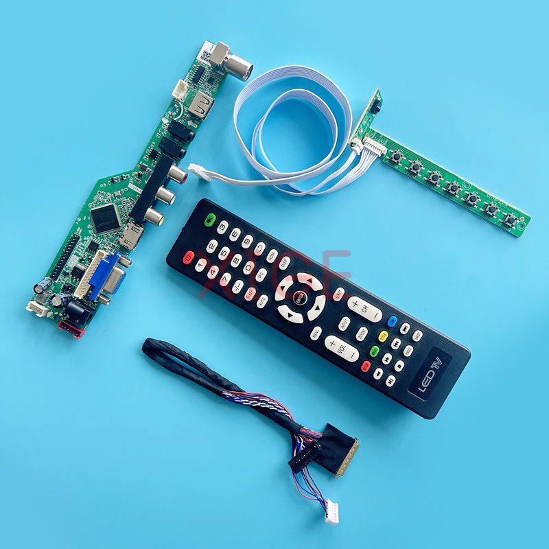 Diy Analog Electronics - コントローラーボード,diyラップトップマトリックス,USB,av,hdmi,vga,lp173wd1,claa173ua01a,40ピン,1600x900キット,17.3