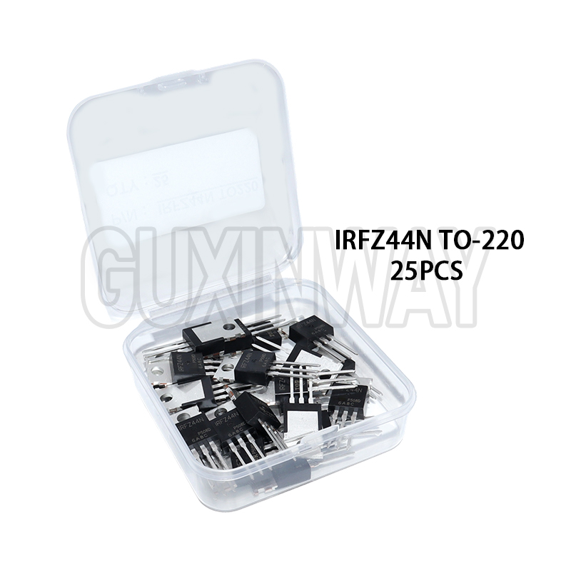 10/25個 TO-220 TO220 IRFZ44N モス - Mosfet Transistor Set のレビューと価格