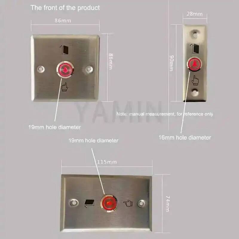 16/19 ミリメートルドアベルモメンタリリセットプッシュボ - Push Button Tactile のレビューと価格