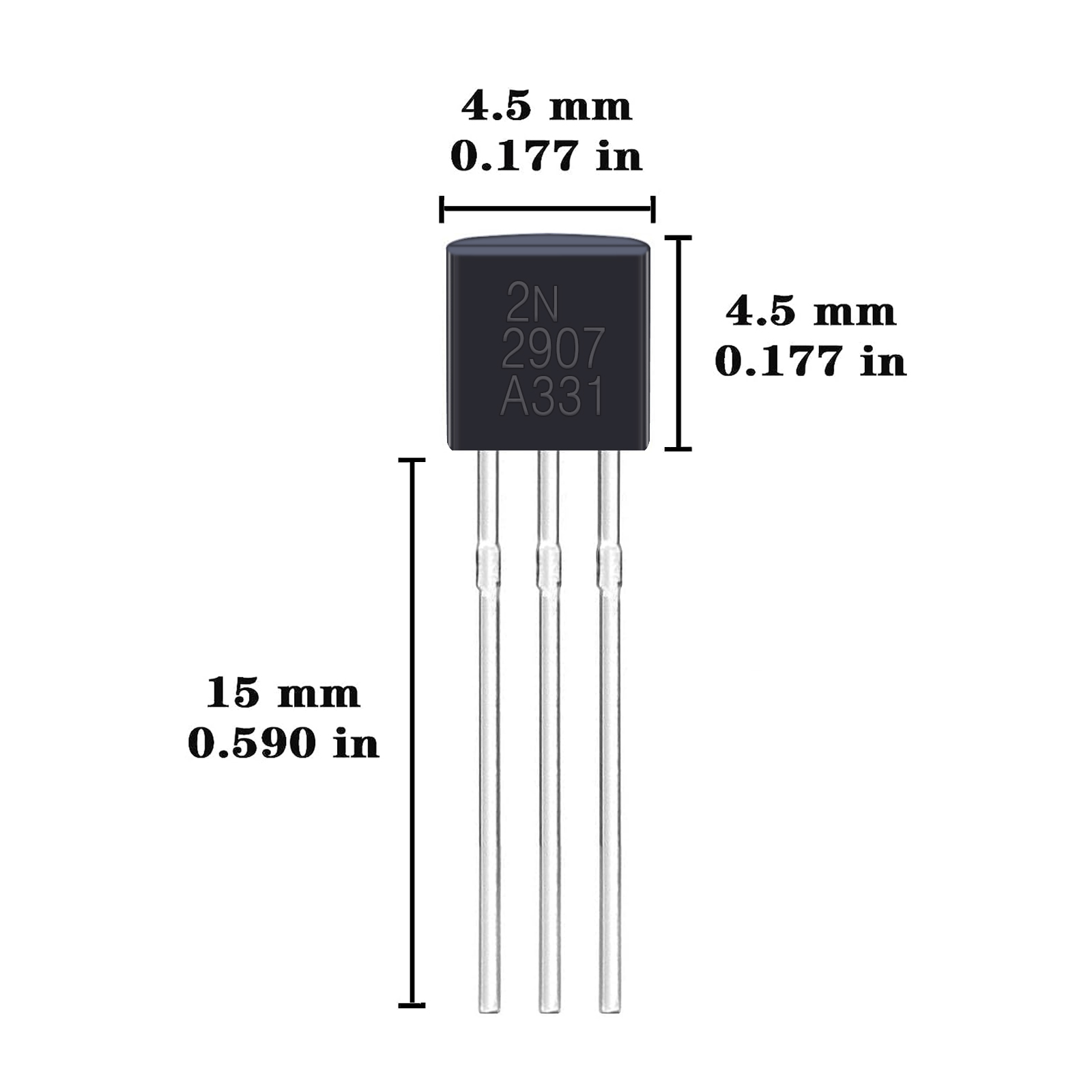 200 個 BJT トランジスタキット 10 値 A1015 - Mosfet Transistor Set のレビューと価格