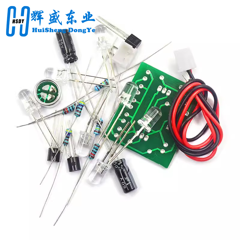 3 V-5.5 V 音声起動制御ランプ LED メロディライ - Diy Electronics Learning Kit のレビューと価格