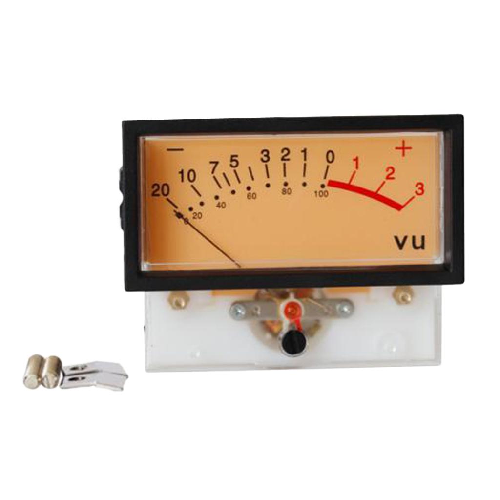 デュアルVUメーターキット、アンバー色のライトパネル、アナロ - Diy Analog Electronics のレビューと価格