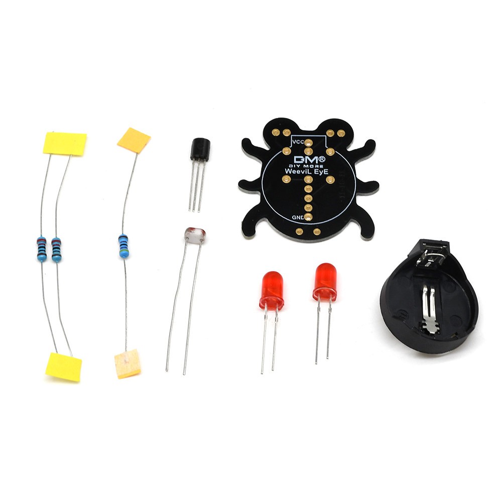 LED電子工作DIYはんだ付けキット。カブトムシ型の多色SM - Diy Electronics Kits For Beginners のレビューと価格