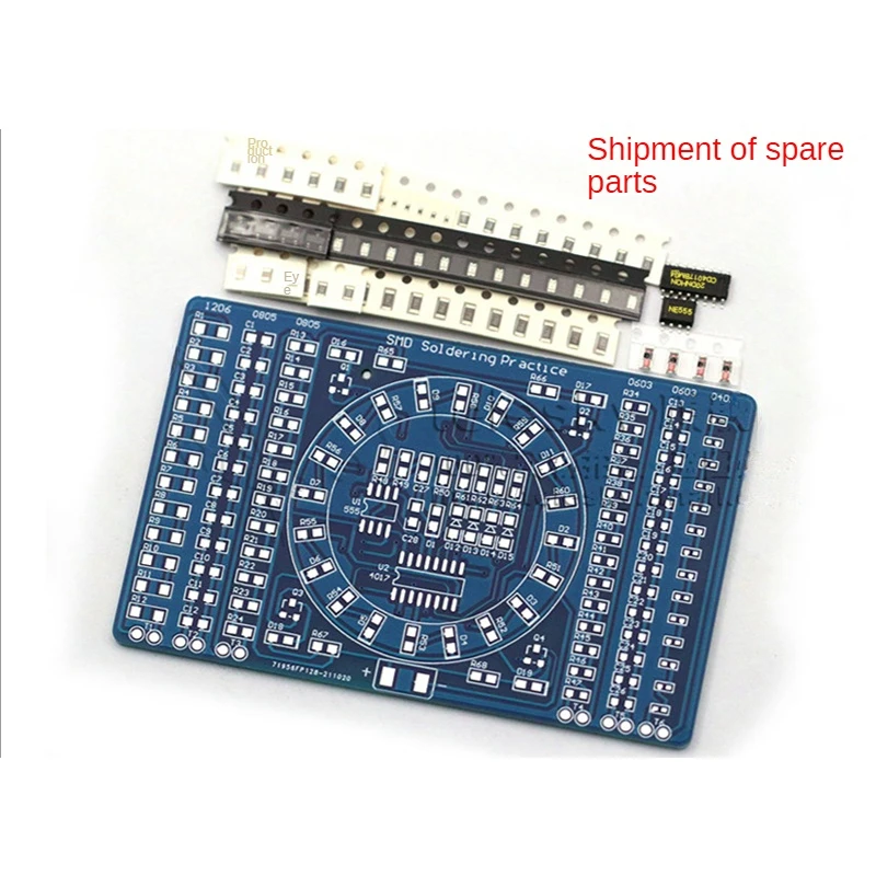 SMT SMD 電子部品溶接練習ボードはんだ付け DIY キ - Pcb Etching Kit のレビューと価格