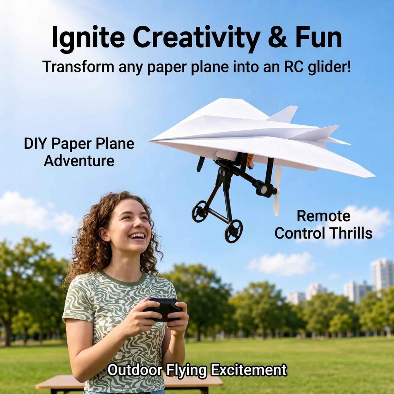 リモコン式模型飛行機DIYグライダーキット飛行機おもちゃ教育 - Diy Electronics Kits For Beginners のレビューと価格