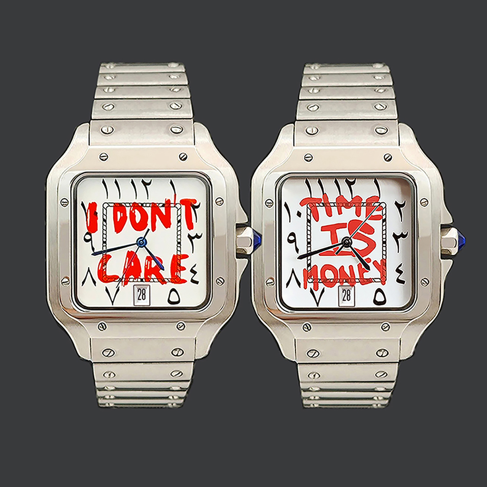 38MM腕時計 NH35 アラビア文字盤 TIME IS M - Push Button Tactile のレビューと価格