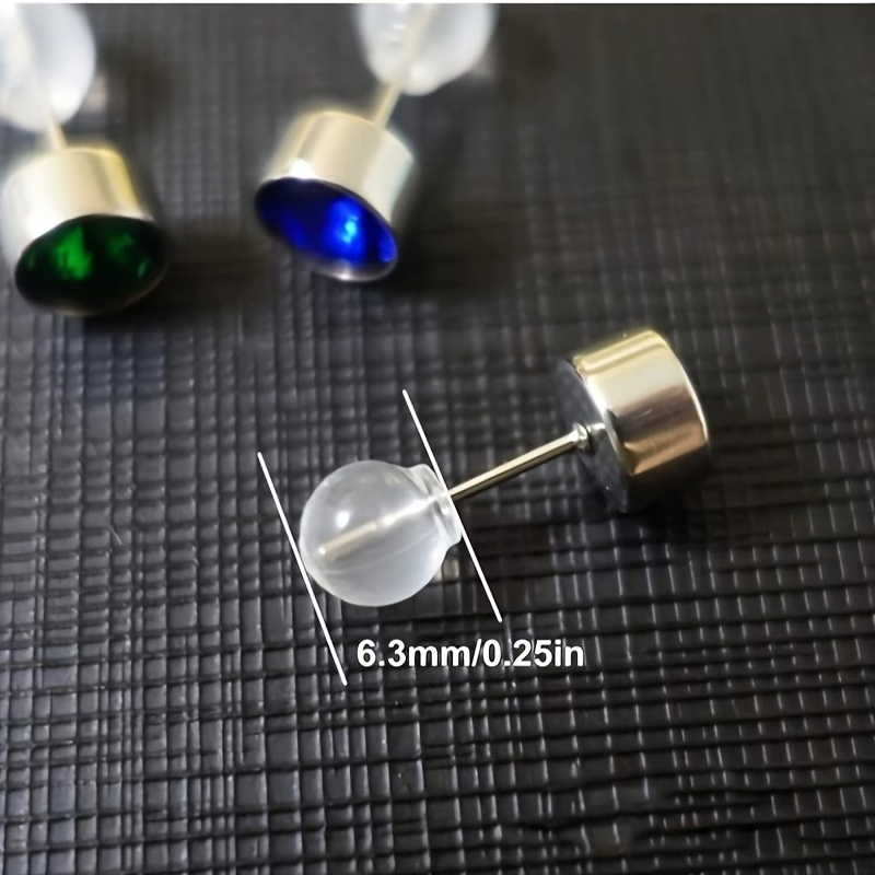100個入り ソフト透明シリコン製イヤリングバック、破損防止 - Diy Electronics Components のレビューと価格
