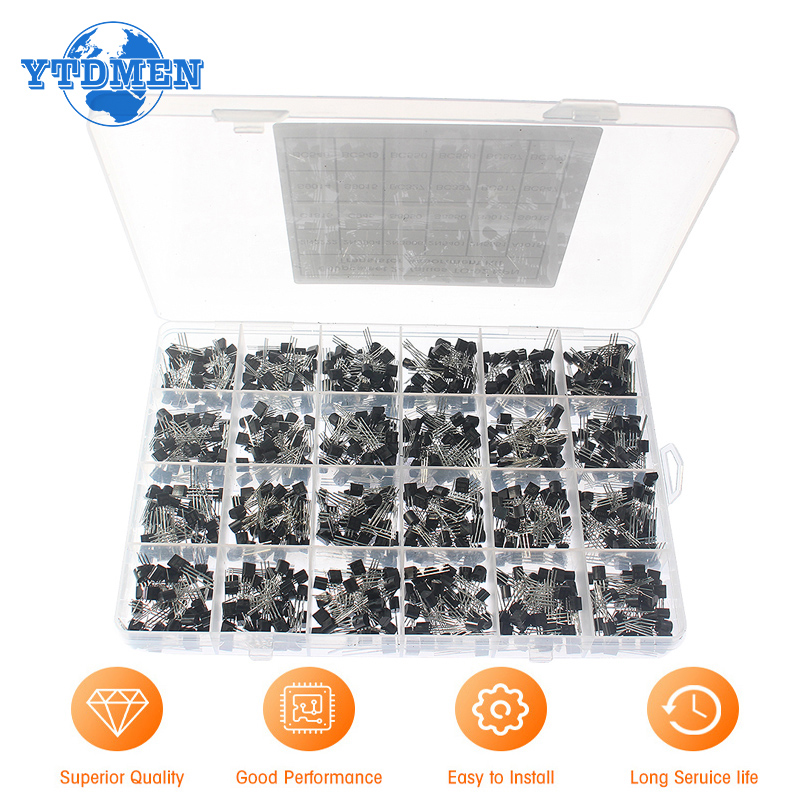 50-900 個トランジスタキット NPN PNP S805 - Mosfet Transistor Set のレビューと価格
