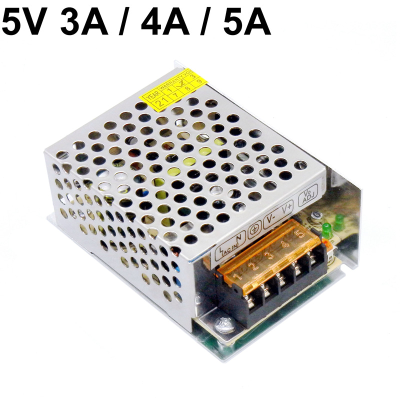 Dc 5v 3A 4A 5A安定化スイッチング電源15ワット - Dc Power Supply Variable のレビューと価格
