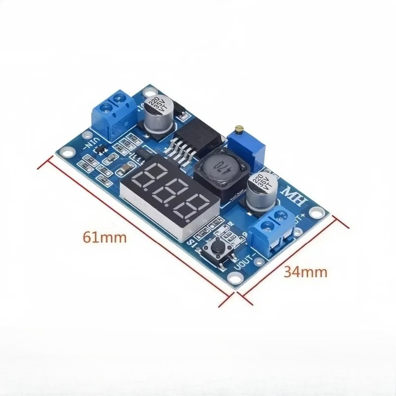 DC ステップダウンコンバータ電圧レギュレータ LED ディ - Dc Power Supply Variable のレビューと価格