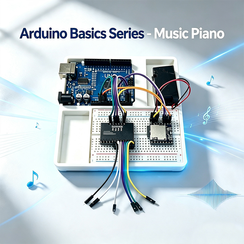 Arduino基礎シリーズ 音楽ピアノDIY電子キット、ST - Diy Electronics Kits For Beginners のレビューと価格