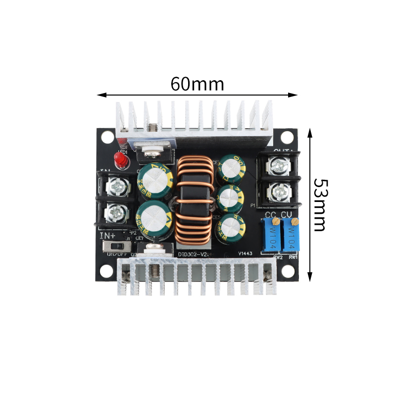 300W 20A DC-DC降圧コンバータ CC CVステッ - Dc Power Supply Variable のレビューと価格