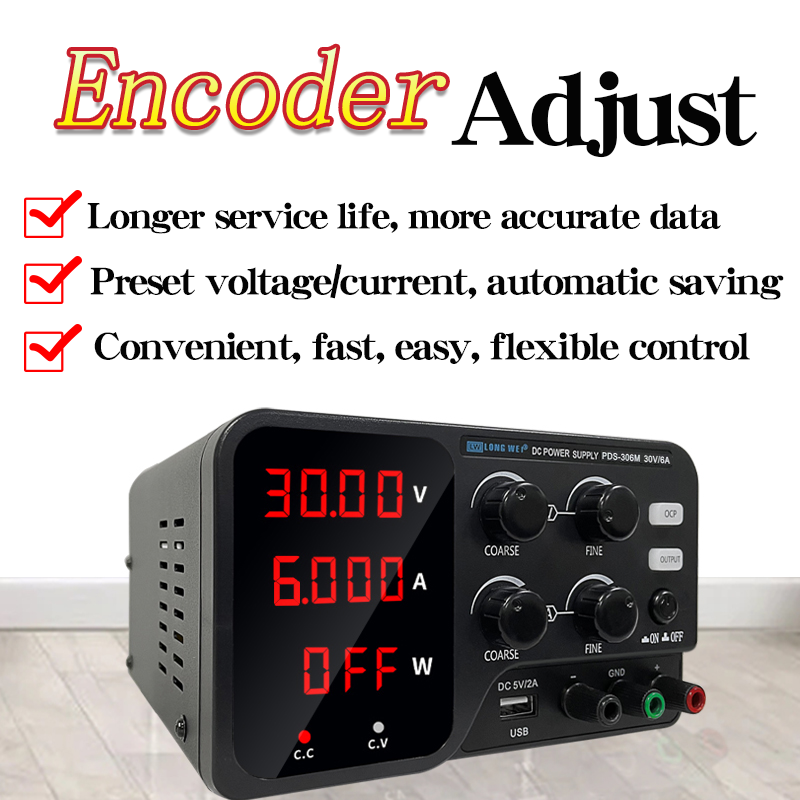 LONGWEI PDS-306M 可変式30V 6A 180 - Dc Power Supply Variable のレビューと価格