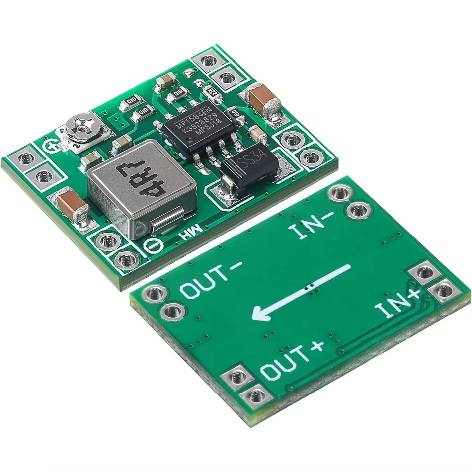ミニ MP1584EN DC-DC 降圧コンバータ 3A 調 - Dc Power Supply Variable のレビューと価格