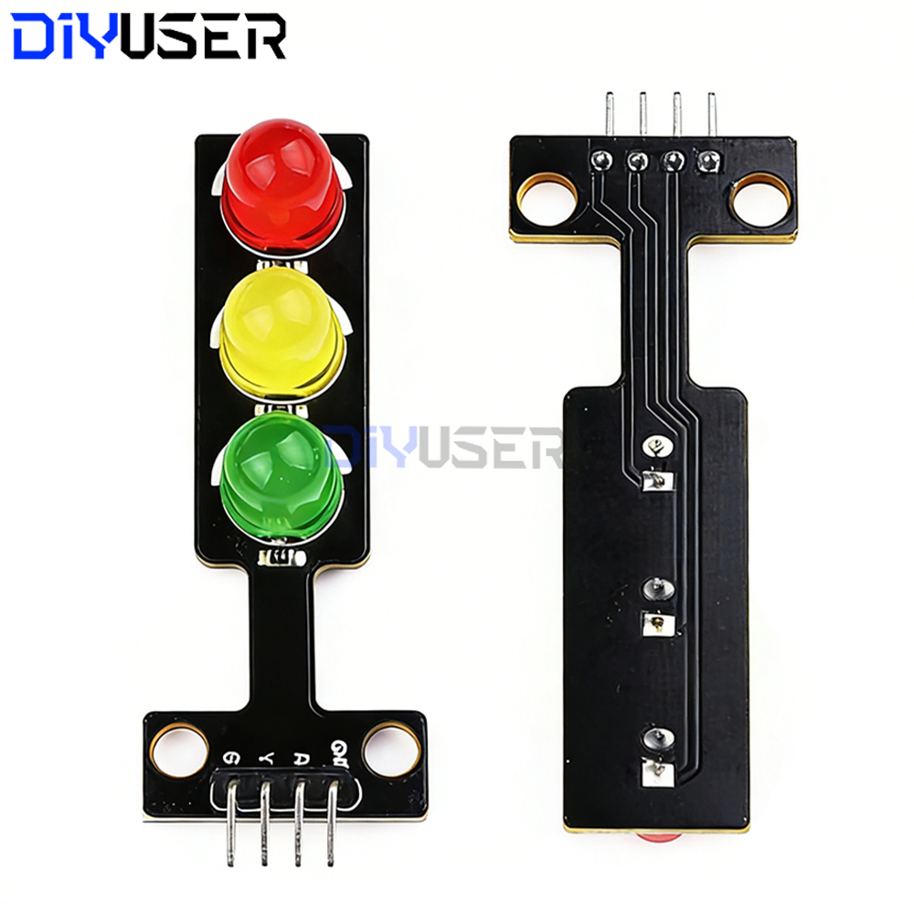 LED交通信号モジュール 5V デジタル信号 3色 RGB  - Diy Electronics Raspberry Pi のレビューと価格