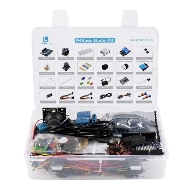 UNO R4 WiFi対応開発スターターキット。センサーと電 - Diy Electronics Components のレビューと価格