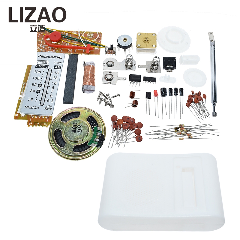 LIZAO CF210SP FM AMラジオキット、初心者向 - Diy Electronics Kits For Beginners のレビューと価格