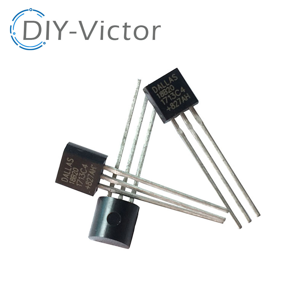 5 ピース/ロットセンサー電子チップ DS18B20 TO- - Ds18B20 Temperature Sensor のレビューと価格