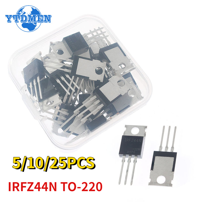 5-25 個 IRFZ44N TO220 IRFZ44NPB - Mosfet Transistor Set のレビューと価格