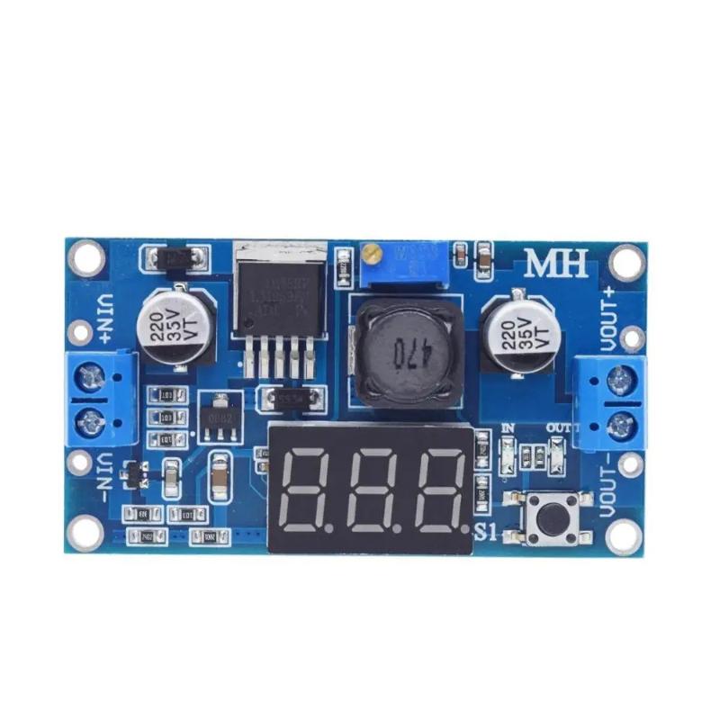 LM2596電源モジュール ディスプレイ付き 3A 2.5- - Diy Electronic のレビューと価格