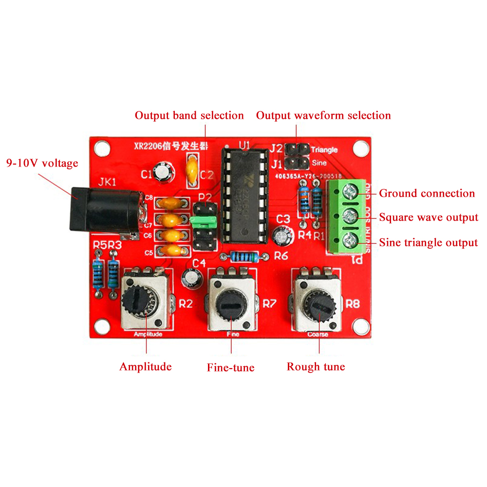 DIY XR2206 マルチバンド信号発生器エレクトロニクス - Pcb Etching Kit のレビューと価格