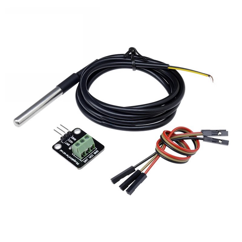 DS18B20 温度センサーモジュールキット防水 100 セ - Ds18B20 Temperature Sensor のレビューと価格