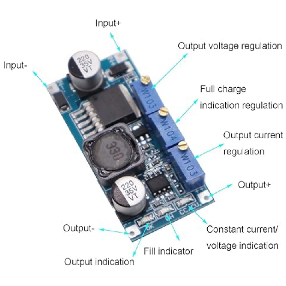 LM2596 LEDドライバー DC-DC降圧調整可能CC/ - Dc Power Supply Variable のレビューと価格