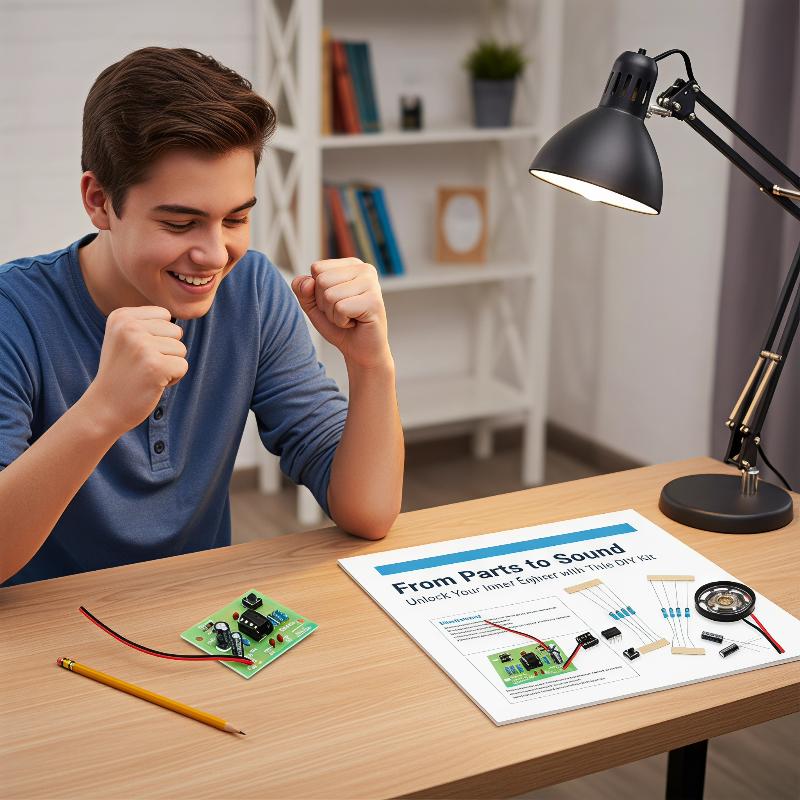 NE555 ドアベル DIY はんだ付け練習キット デュアル - Diy Electronics Soldering Kit のレビューと価格