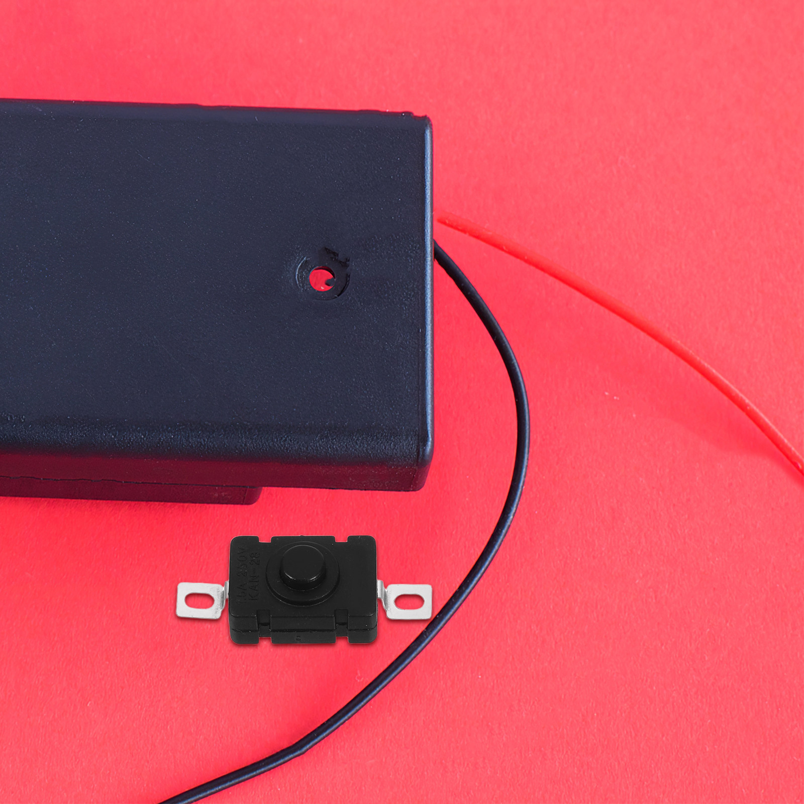 20個入り バッテリーボックス用スイッチ、自己保持式プッシュ - Diy Electronics Box のレビューと価格