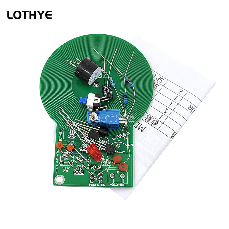 電圧変換キット,金属探知機,3〜5V,60mm非接触センサー - Diy Electronics Com のレビューと価格