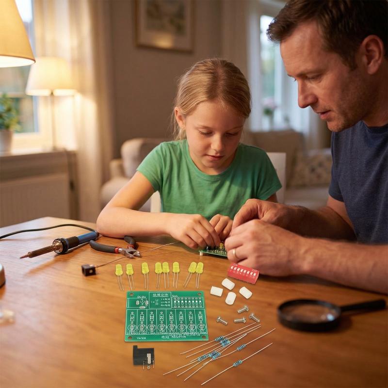 電子DIYはんだ付け練習キット LED電流テスト回路基板 ト - Diy Electronics Kits For Beginners のレビューと価格