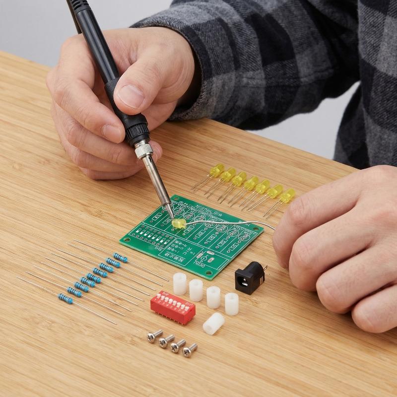 電子DIYはんだ付け練習キット LED電流テスト回路基板 ト - Diy Electronics Kits For Beginners のレビューと価格